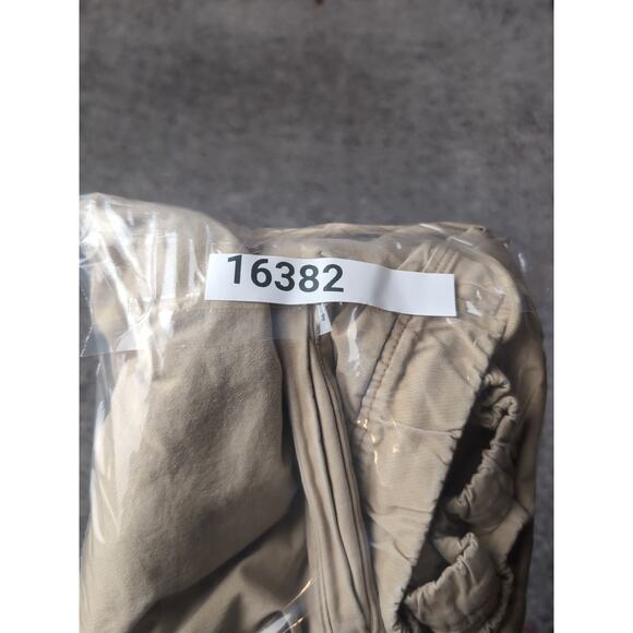 Abercrombie Fitch Pants Men Large Beige Pull On Jogger Casual Skater Normcore - Picture 10 of 10